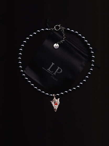 Alien Heart necklace