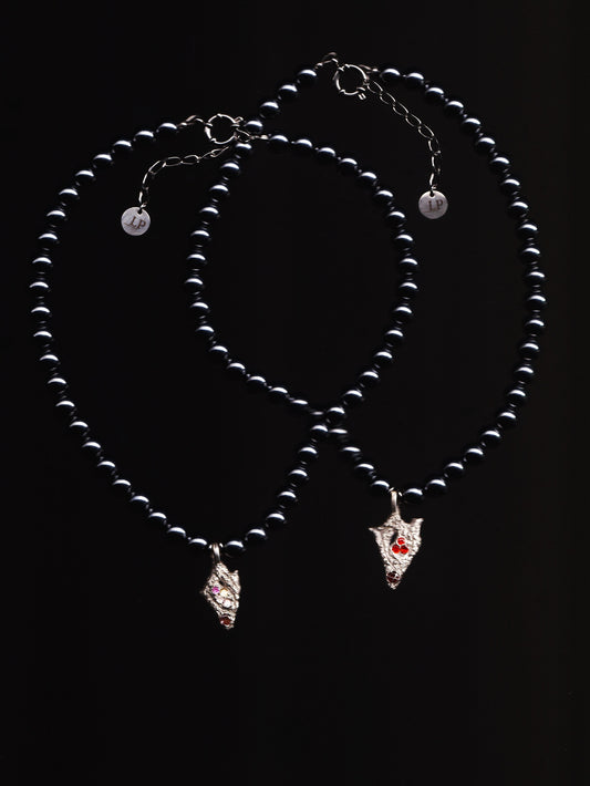 Alien Heart necklace